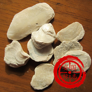 安国标志 中药材 牡蛎500g 煅牡蛎粉 生牡蛎壳