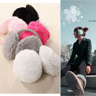 Japanese and Korean fashion must-have warm fluffy ears mix down more comfortable headset South Korea 50g