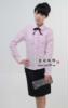 东殿2010新款女士翻领条纹长袖修身百搭 衬衫 衬衣