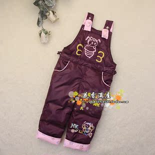  新款反季【两件包邮】专柜正品儿童羽绒服男女童羽绒裤Y811