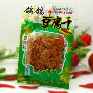  江西龙虎山特产 商城正品 鸽鸽豆腐干(香辣味)68G 香辣爽 开胃