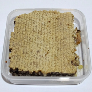  新茂  新疆老蜂巢蜜 天然成熟封盖 原生态蜂蜜600克