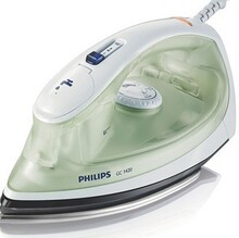 皇冠正品 飞利浦(Philips)GC1420 蒸汽电熨斗淡绿联保发票包邮