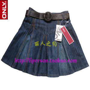 ONLY夏季 新款 包臀牛仔裙半身裙女裙子百搭中裙