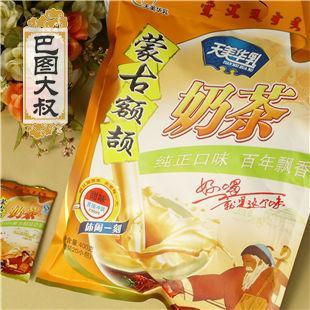  【2袋包邮】内蒙古天美华乳蒙古额吉奶茶粉400g甜味 内含20小包