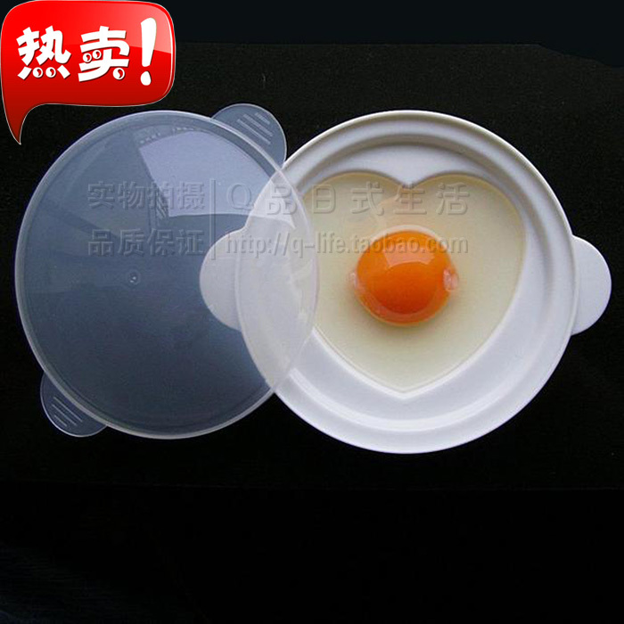 日本進口 微波爐 煎蛋器 微波蒸蛋盤 煮蛋器 蒸蛋器 心形煎蛋盤在類目 廚房/烹飪用具, 廚用小工具/廚房儲物, DIY模具中 - 來自Buy2taobao.com提供專業的淘寶代購服務