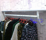 包邮 墙上服装展示架 服装店挂衣架 服装货架 侧挂 上墙 衣服架