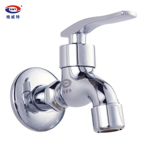GWEAT copper single cold-wall-mounted single cold tap faucet spray water does not splash