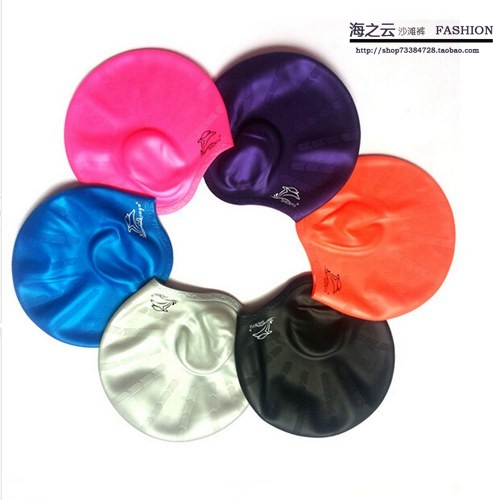 Clearance Shen Yu Ear Swimming cap silica gel waterproof protect Ears adult men and women Multicolor Choice fashion bathing capin the Sports/Yoga/Fitness/Fans supplies , Swim , Caps category - from Buy2taobao.com to provide professional Taobao agent buy service