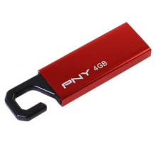 双金冠 PNY必恩威 钩钩盘 4G U盘 优盘 挂钩式设计 正品行货