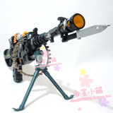 特价/玩具枪/电动枪/声响发光模型礼盒玩具机关枪~！