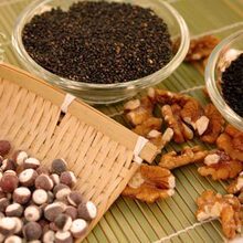 纯黑芝麻粉+核桃粉+芡实粉+韭菜籽粉混合型补肾固精 益气
