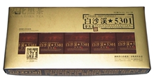 黑茶湖南安化 黑茶 白沙溪 黑茶 5301芽尖茶黑茶150g（30g*5）