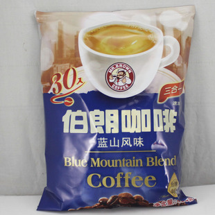  23省1袋包邮 伯朗咖啡蓝山风味 三合一速溶 450克 30小袋台湾特产