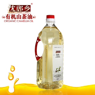  沈郎乡 有机山茶油2L 低温冷榨预防妊娠纹月子食用油 护肤茶籽油