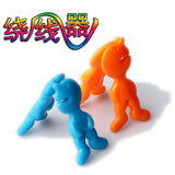 耳机绕线器 MP3耳机绕线器 可爱小人绕线器