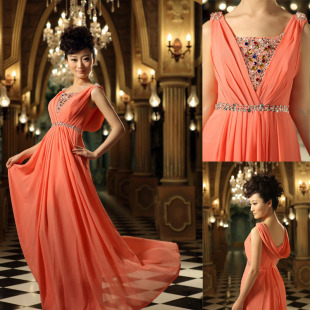 Qingguo toast wedding dress wedding dresses evening dresses wedding dresses red clothing MaxMara 2012 latest LF1-6