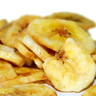  非油炸香蕉干香蕉片蔬果干素食润肠通便减肥美容饱腹零食品250g