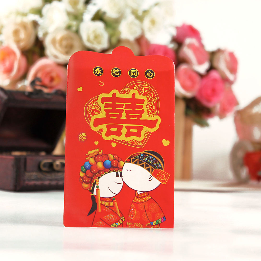 婚庆用品 创意利事封利是封 结婚礼迷你小红包袋（1-5元）批发