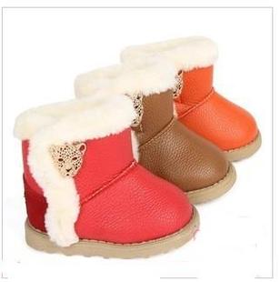  特价 冬新款 童鞋 虎头雪地靴 棉鞋 儿童棉鞋 内绒 冬鞋