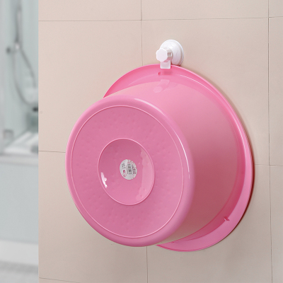 双庆 强力吸盘 小脸盆挂钩 薄脸盆挂钩 小挂钩 卫生间挂钩 2个装