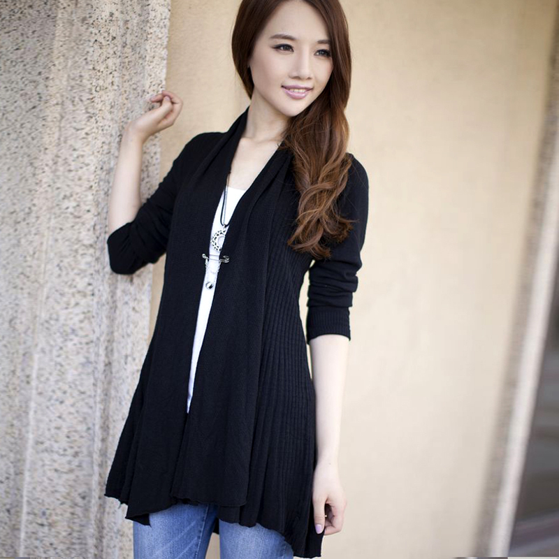 韩版修身显瘦女针织...