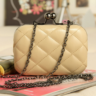 菱格链条手拿包香香...