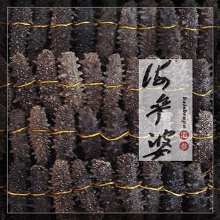  大连淡干海参 自家深水野生放养刺参 獐子岛海参110头 50g