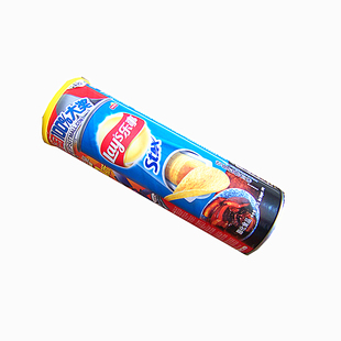  百事膨化食品 乐事系列 复合型马铃薯切片薯片 允指红烧肉味 104g