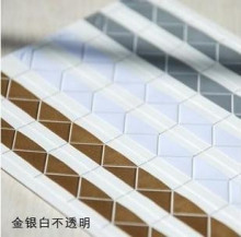 拍立得照片角贴/照片装饰/照片必备的贴角(金银色) 102 个
