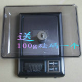 精准黄金称电子天平大托盘中药电子秤茶叶秤珠宝称500g\克0.01