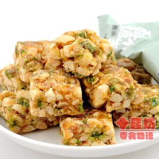  四川传统手工精制 麻仔花生酥糖/糖果/喜糖 香葱味500（525）g