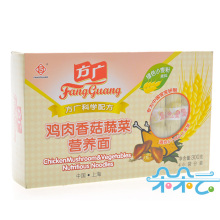 【朵朵云】方广儿童辅食鸡肉香菇蔬菜营养面300g（9-48个月）