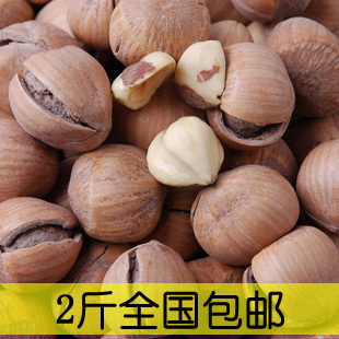  ★冲皇冠★2斤包邮★东北特产★年新上市 开口榛子 250g