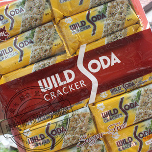  台湾特产进口食品 无糖野菜苏打饼干 500g大包 素食者最爱咸饼干