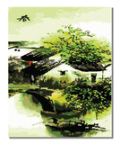 千奇百画【春】diy数字油画/手绘画/多款图/40*50