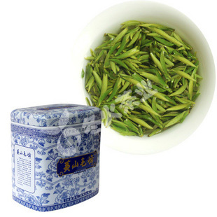  冬火 新茶 春茶 绿茶叶 头芽雀舌 极品黄山毛峰 峰王100g包邮