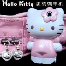 新款Hello Kitty C168 凯蒂猫卡通可爱手机儿童翻盖学生手机双卡