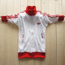 新款 春秋专柜Adidas 三叶草正品ADI-Firebird男女情侣卫衣外套
