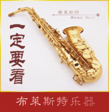【布莱斯特乐器】萨克斯乐器降E665中音萨克斯/进口笛头 演奏视频