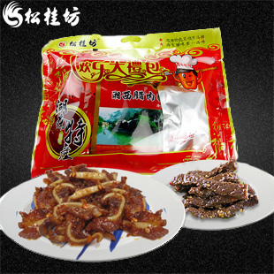  松桂坊特色菜套餐一 飘香脆骨/酸豆角/香辣豆干/牛肉干 包邮