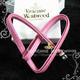子萱同款 Vivienne Westwood 仿牛仔布长款手机绳 粉红色