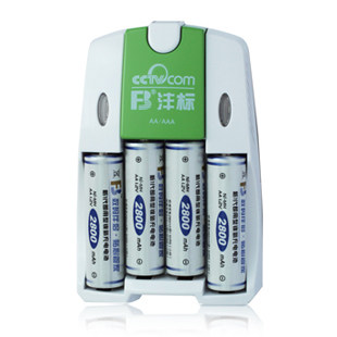 沣标FB18智能快充5号套装 2800mAh*4大容量充电电池