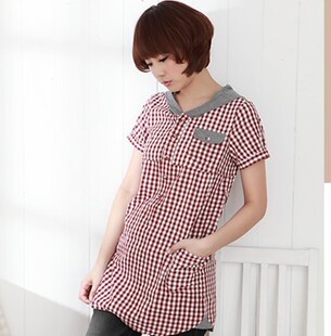Special offers add your maternity dresses even  summer sweet little hat women shirts short sleeve women shirts