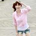 2010新款韩版女装夏装短款短袖 雪纺衫 女 #SK100304*