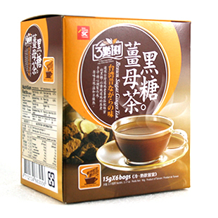  台湾特产3点1刻/三点一刻黑糖姜母茶90g芳香甘醇