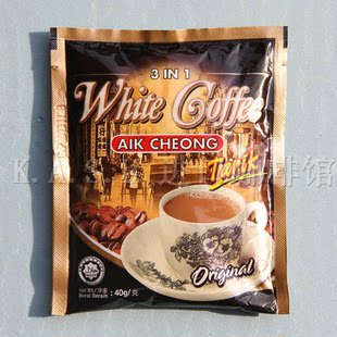  进口咖啡速溶 益昌老街白咖啡三合一40g品尝包【来自600克袋装】