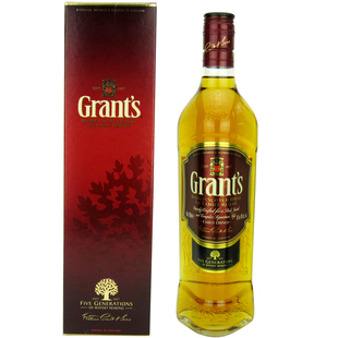  原装进口 格兰苏格兰威士忌Grant's正品行货洋酒 700ml   正品