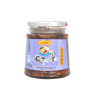  【天猫超市】四川特产 饭扫光 家常野蕨菜 开胃菜 280g/瓶