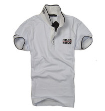 dsquared2 2011新款英伦 T-shirt 男装 夏装 纯棉 翻领短袖t恤